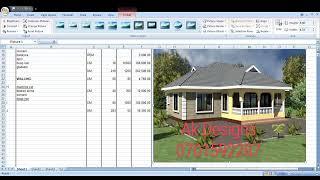 COST ESTIMATION FOR A STANDARD 3 BEDROOM HOUSE