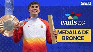 ¡Así narramos la MEDALLA DE BRONCE de PAU ECHANIZ en K1 EN SLALOM en los JJOO de Paris 2024!