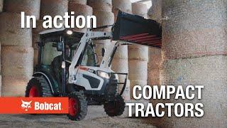 Bobcat Compact Tractors in action