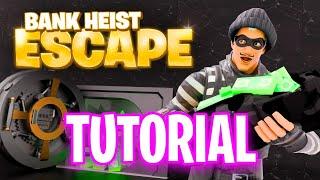EPIC PLAY STUDIO BANK HEIST ESCAPE FORTNITE (How To Complete Bank Heist Escape)
