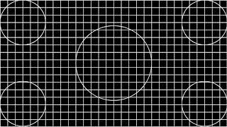 Basic Circles & Grids Aspect Screen Test for TV, Monitors, Projectors and other Displays