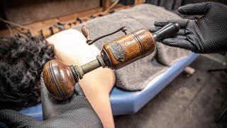 Repair a very old rusty Japanese manual massager!