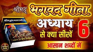 श्रीमद भगवद गीता अध्याय 6 की सीख | LIFE Changing Lessons of Bhagavad Geeta Chapter 6 | Bhagwat Geeta