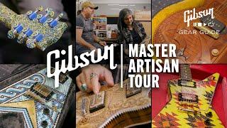 Gibson Custom Shop Tour - Master Artisan Guitars