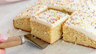 Vanilla Sheet Cake
