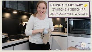 Haushalt mit Baby  Zwischen Geschirr und Wäsche | Warum ich wegen einem Stempel weinen muss