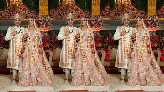 Arbaaz Khan's First Look from his grand Wedding with Shura Khan in a Muslim Wedding At Aprita Khan