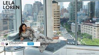 LELA LOREN "POWER" TV show Editorial by VITAL AGIBALOW for HENSEL in NYC.