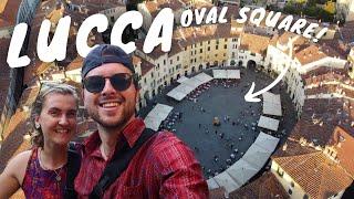 LUCCA ITALY VLOG | AROUND THE TOWN & INTO THE MEDIEVAL WALLS | Cappucino, Gelato, Tortelli Lucchese