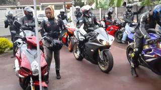 South African Bikers Play Anthem on Motorcycle