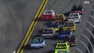 Restart Crash - 2021 Truck Series at Daytona