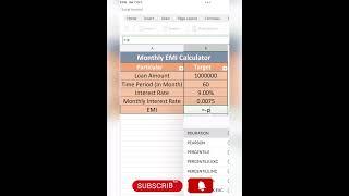 How to Calculate EMI on Loan | How To Calculate Loan Interest Rate | #loan #calculator