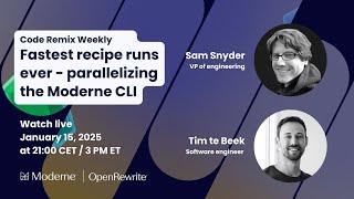 Code Remix Weekly | Fastest recipe runs ever - parallelizing the CLI