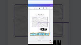 Crate transparent text effect filled with video in Canva easily #motiondesign