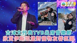 古淖文代表TVB出席音樂節 欣賞伊斯坦堡對寵物友善氛圍