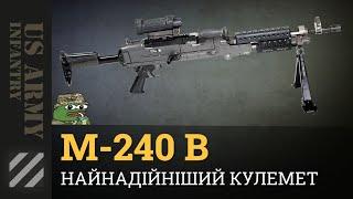 Середній кулемет M240B. Іконічна, точна та надійна зброя. Розборка, чистка, змазка та цікаві нюанси.