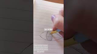 ️how to draw a realistic eye️ #subscribe #art #art4life #arttips