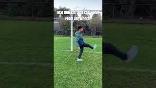 The Kid Who Can Shoot From Anywhere : #football #shorts