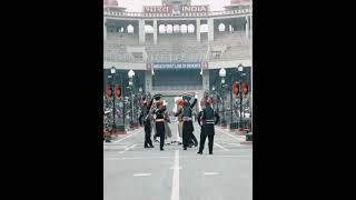 Attari India Border Wagah Pakistan Border Parade #status #shortvideo