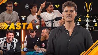 YOUTUBER LEAGUE 24/25  TUTTA L’ASTA!! COSTRUIAMO LE ROSE ️