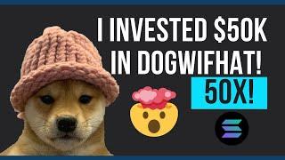 I Bought $50,000 of $WIF dogwifhat! Millionaire Financial Freedom Crypto Trade