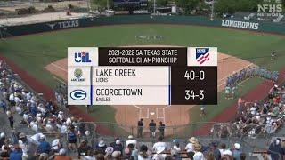 Florida commit Ava Brown, No 2 Lake Creek finish perfect 41-0 season