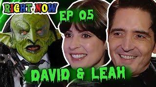 Halloween Special w/ David Dastmalchian & Leah Kilpatrick | Ep 05 | Right Now Podcast