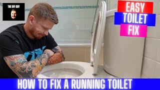 How to Fix a Running Toilet | Easy Toilet Flush Repair