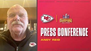 Coach Andy Reid Speaks to the Media to Wrap Up the 2023-24 Chiefs Season | Press Conference 2/13