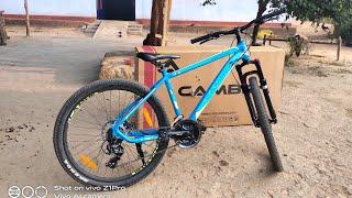 cambio by Avon cycle chster 26T aluminium 26 T mountain cycle 21 gear unboxing video