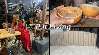 P.hLiving Ep1 | AFRICAN RESTAURANT IN PORTHARCOURT + New bedframe + new tabletop gas cooker + #vlogs