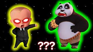 8 Kung Fu Panda and Baby Boss Cookies Sound Variations in 59 Seconds