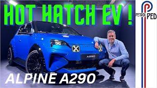 FIRST LOOK - Alpine A290 - Finally an EV about lightweight, handling and style !