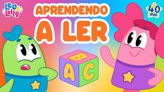 O MELHOR VÍDEO PARA APRENDER A LER | 40 MIN VÍDEO PARA AJUDAR NA ALFABETIZAÇÃO | APRENDER BRINCANDO