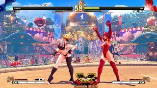 Street Fighter V:CE Juri vs Sakura PC Mod #4