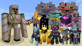 Iron Golem (Minecraft Dungeons) vs Minecraft Dungeons Mobs & Bosses
