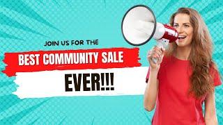 LIVE Community Sale  - Multi Seller Community Sale