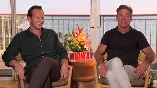 Patrick Wilson & Dennis Quaid Midway Interview