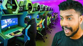 BUILDING THE LARGEST PC GAMING AREA !! Gaming Cafe Simulator #6