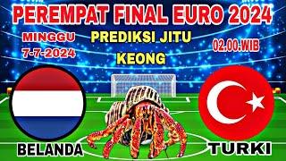 BELANDA VS TURKI || PEREMPAT FINAL EURO 2024 GERMANY || PREDIKSI LOLOS KE SEMIFINAL VERSI KEONG