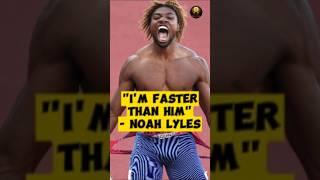 Is Noah Lyles Faster Than Usain Bolt? #shorts #sprinter #noahlyles