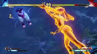 STREET FIGHTER V Menat vs Juri