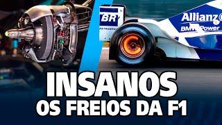 A evolução e história dos freios na F1 - mais poderosos e impressionantes até que os motores.