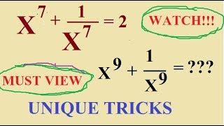 advanced ALGEBRA maths by Rakesh yadav with unique trick l hindi