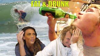 Reacting to Myself at Rock Bottom (Drunk & Fat) CRINGE