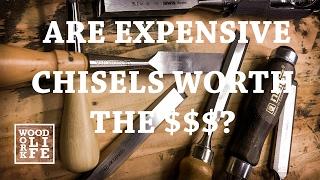Is a $100 Chisel better than a $1 Chisel? | Hand Tool Shootout