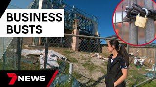 Businesses going bust amid slowing economy | 7 News Australia