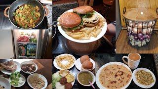 My desi breakfast to dinner Routine| Pakistani mom in America Restaurant Style Anda shami Burger