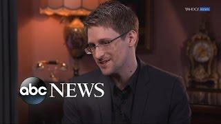 Edward Snowden Full  Interview on Trump, Petraeus, & Having 'No Regrets'