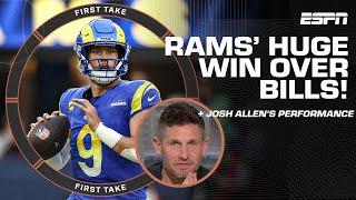 Dan Orlovsky BELIEVES the Rams can BEAT ANYBODY after HUGE win over Bills!  | First Take